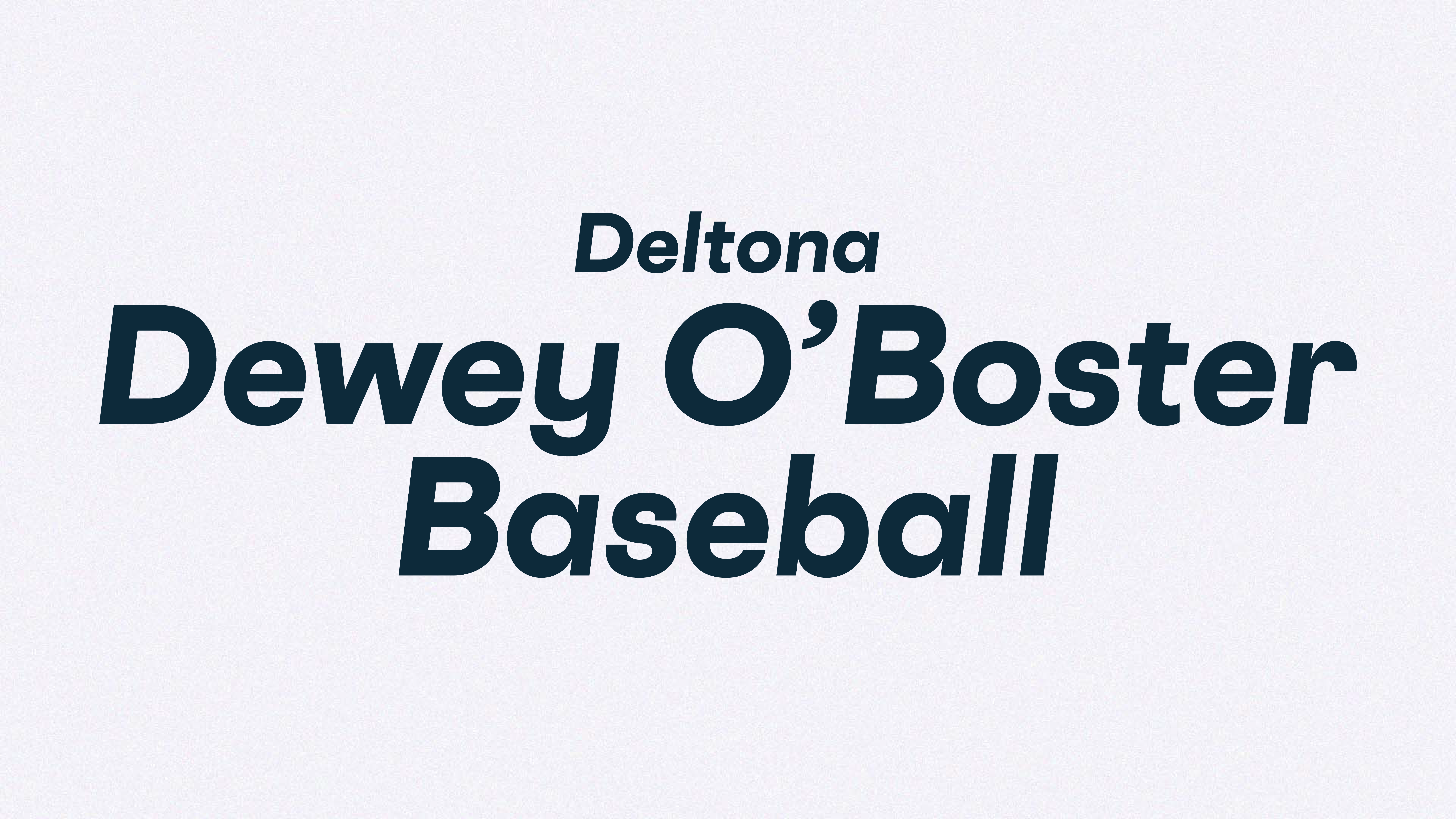 Deltona - Dewey O'Boster Baseball