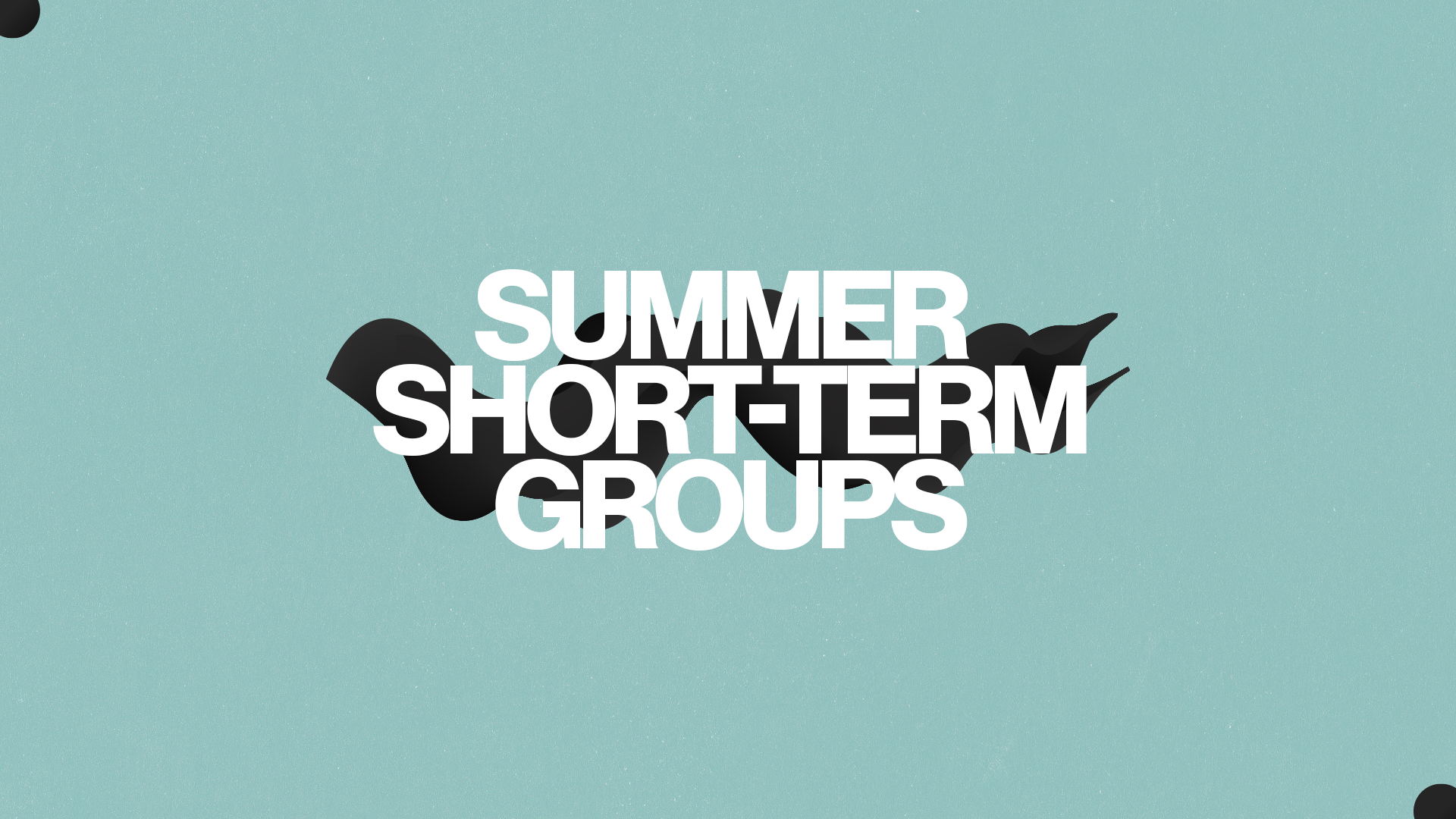 Summer Short-Term Groups