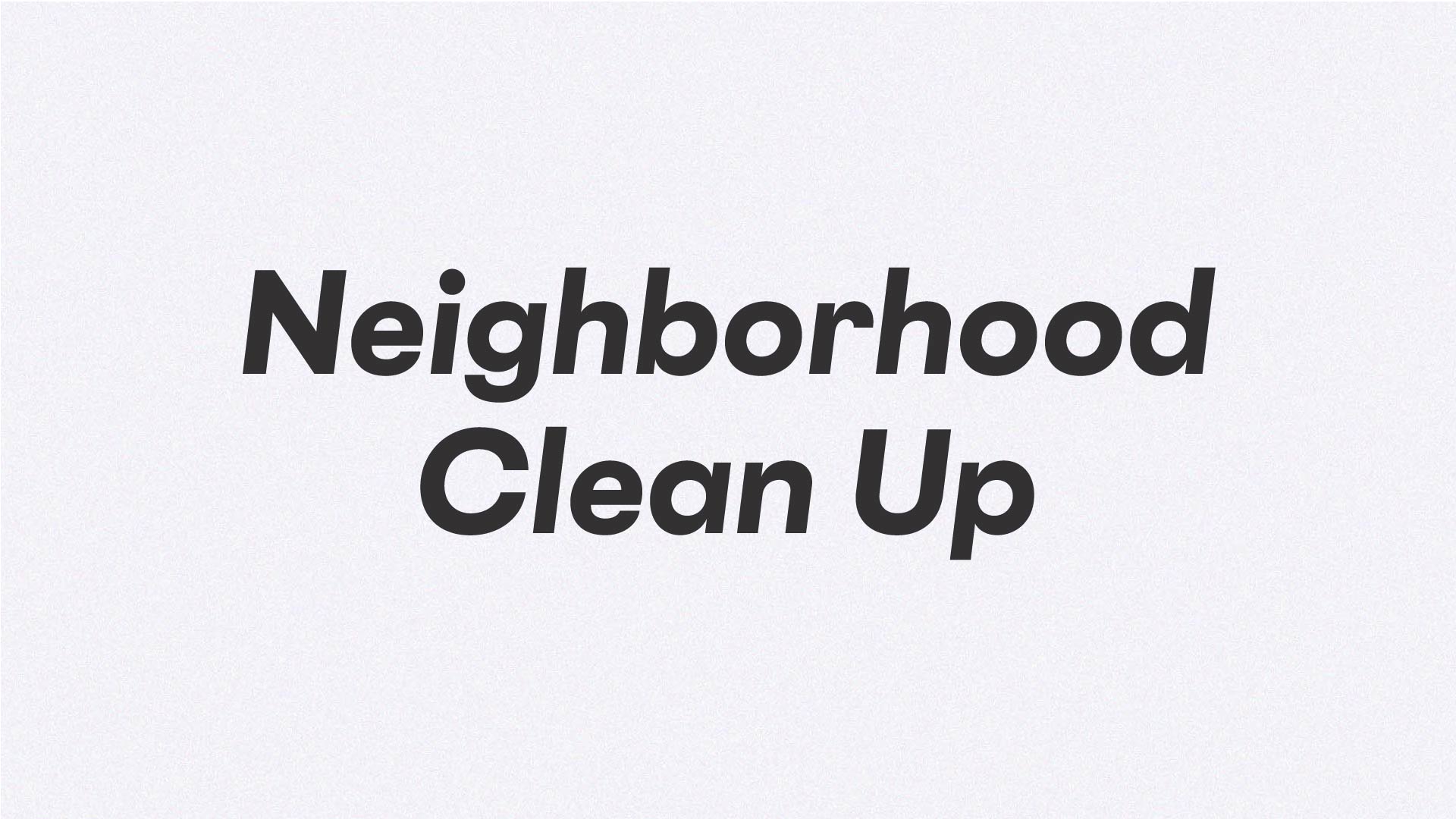 Deltona Neighborhood Clean-Up