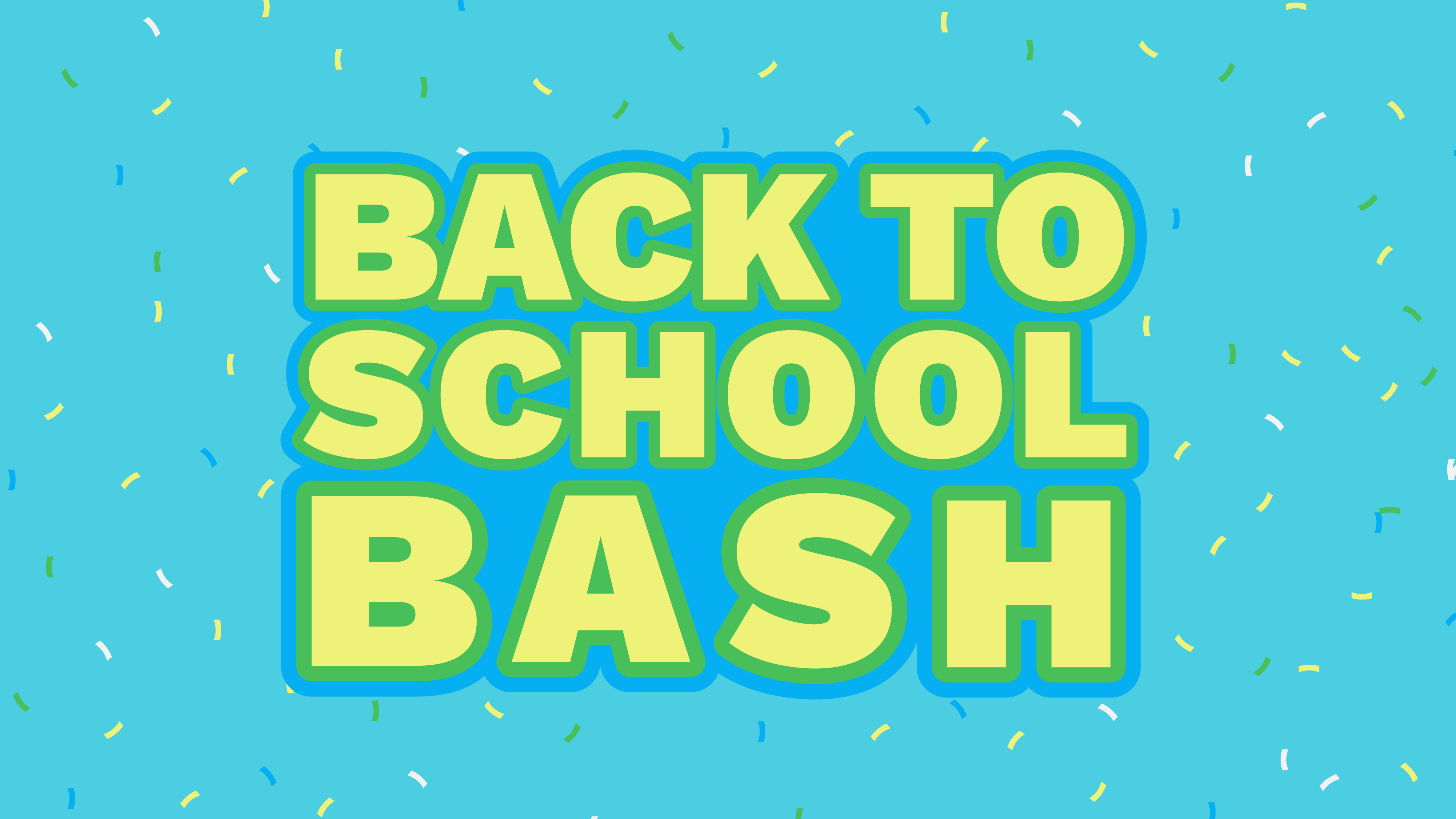 Journey Kids Back to School Bash Graphic